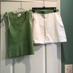 Ann Taylor Loft Skirt and Tank Set
